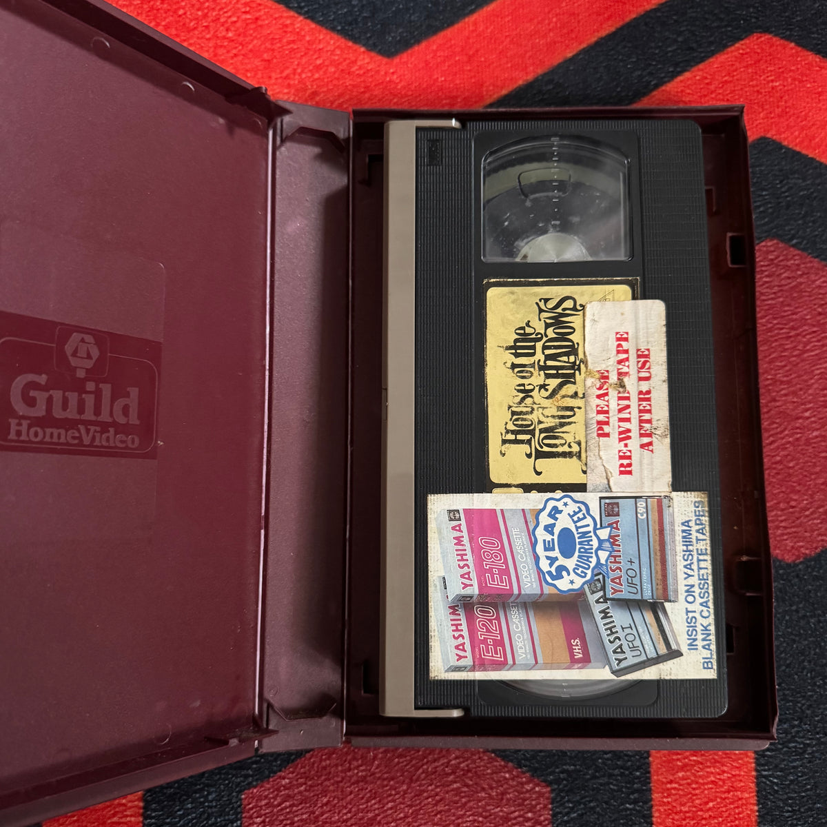 House of the Long Shadows Ex Rental VHS Video (1983) [MOULD]