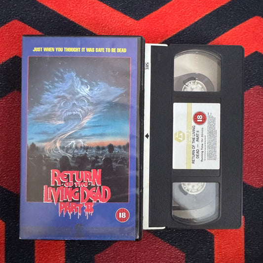 Return Of The Living Dead Part II VHS Video (1987) 0834983G