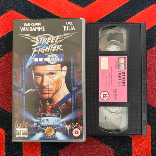 Street Fighter VHS Video (1994) CVR32651