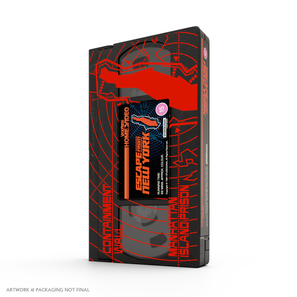 Escape From New York - Slipcase Edition Horror VHS