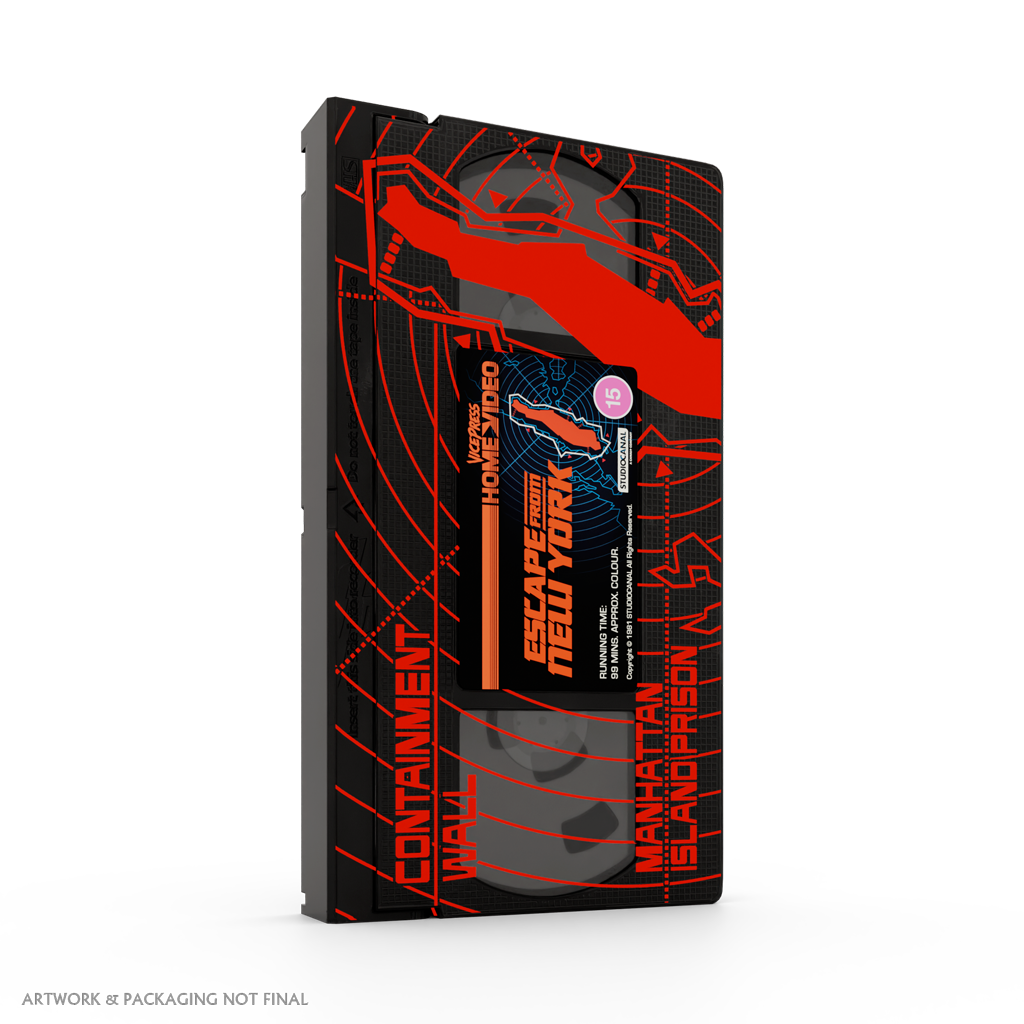 Escape From New York - Slipcase Edition Horror VHS