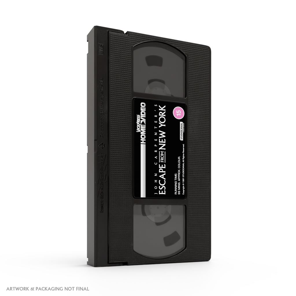 Escape From New York - Collector's Edition Horror VHS