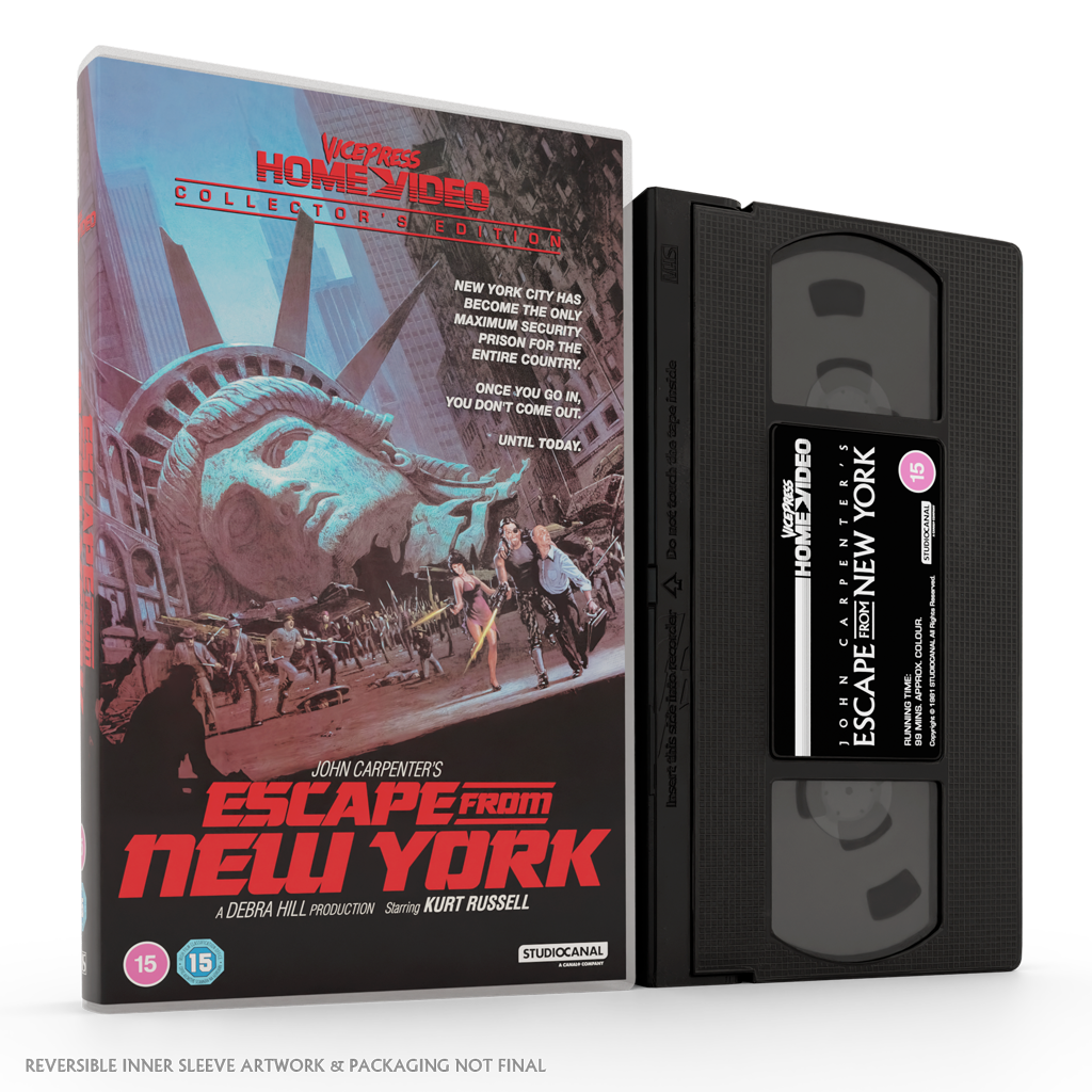 Escape From New York - Collector's Edition Horror VHS