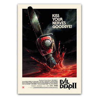 Evil Dead II Horror Poster