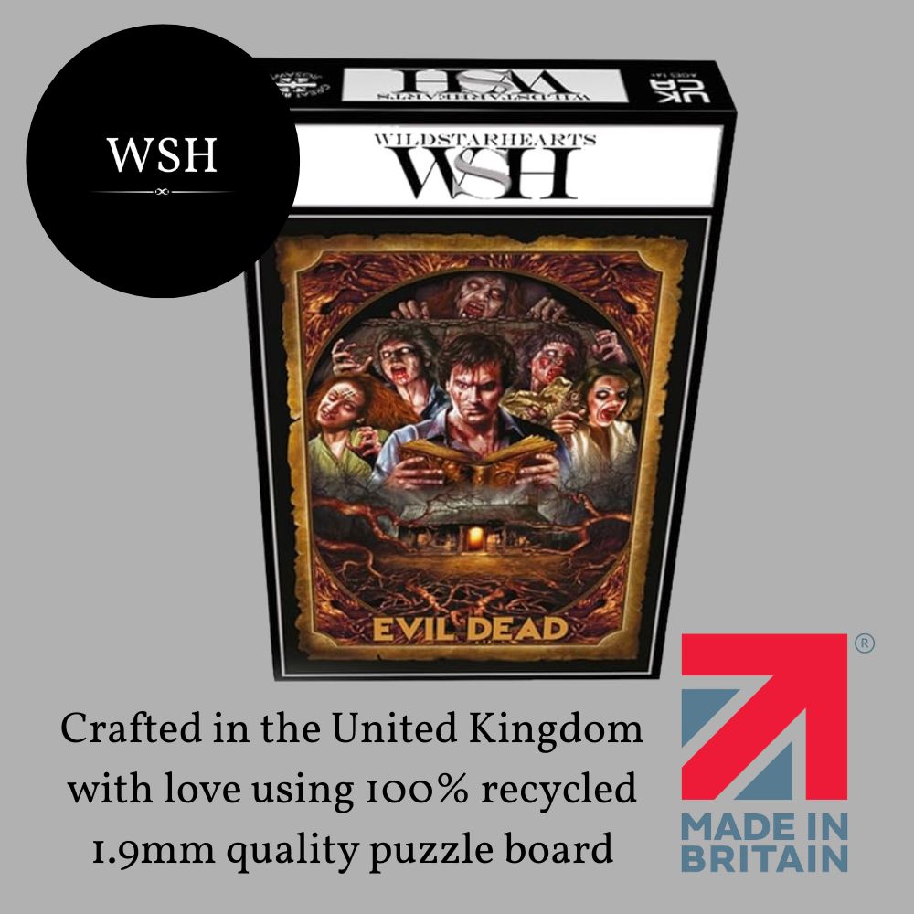 Evil Dead 1000 Piece Jigsaw Puzzle - Classic Horror Movie Puzzle