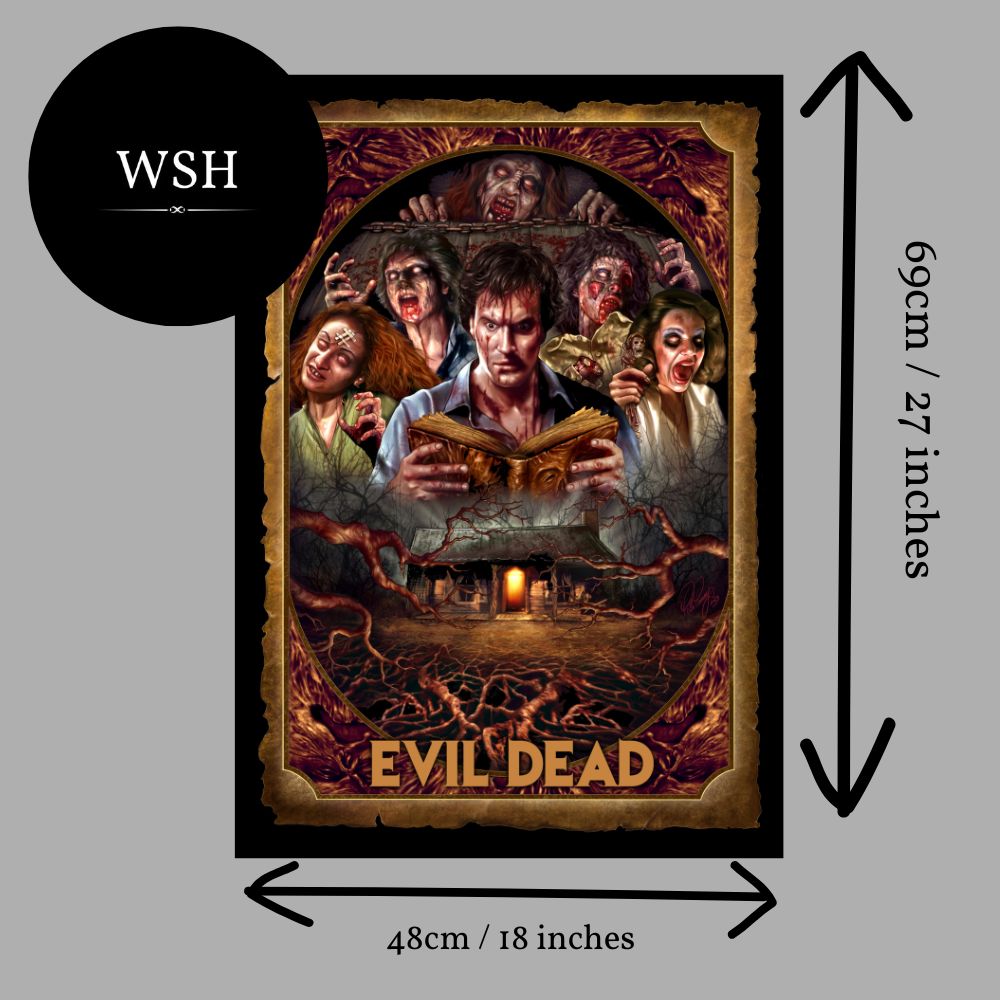 Evil Dead 1000 Piece Jigsaw Puzzle - Classic Horror Movie Puzzle