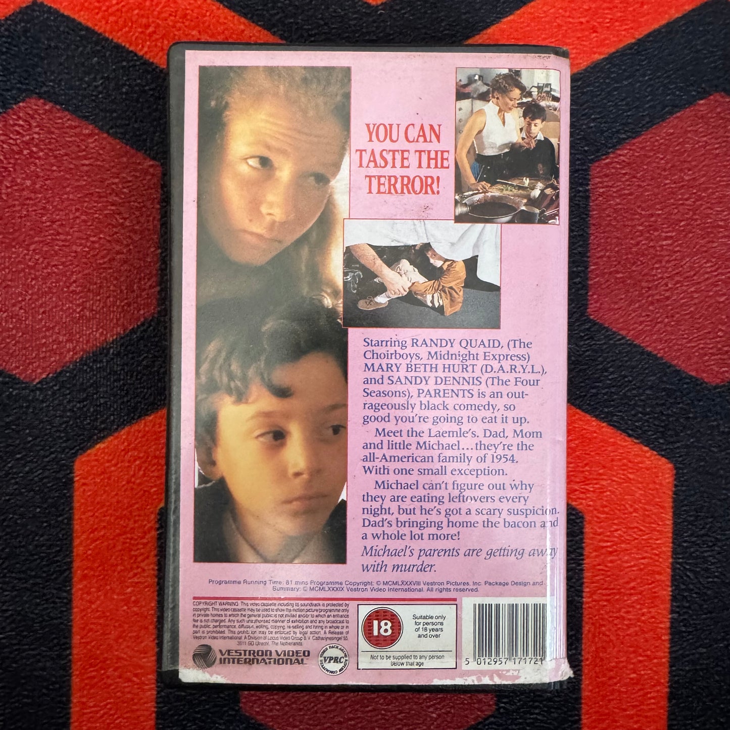 Parents Ex Rental VHS Video (1989) VA17172 [MOULD]