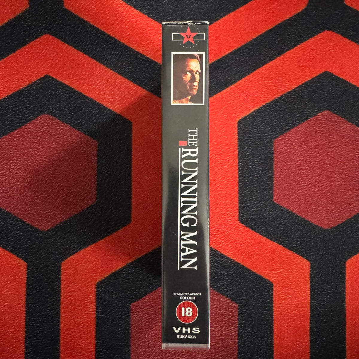 The Running Man VHS Video (1987) EUKV6036