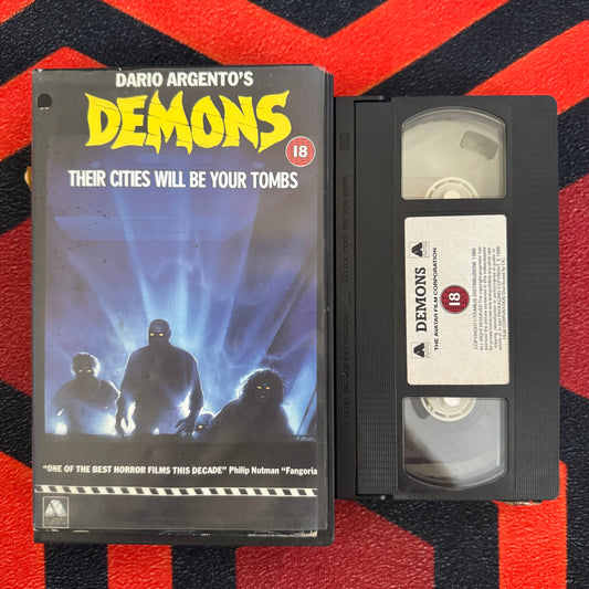 Demons Ex Rental VHS Video (1985) CFV4060