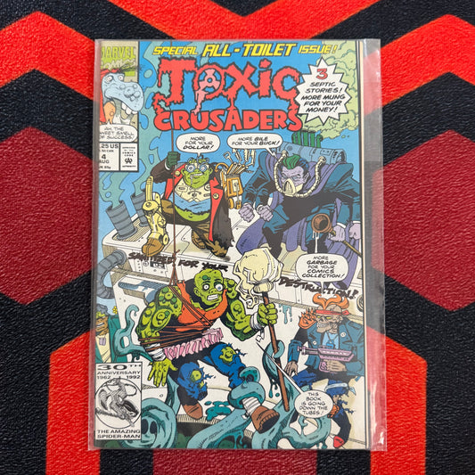 Toxic Crusaders Marvel Comic Book #4 (August 1992)