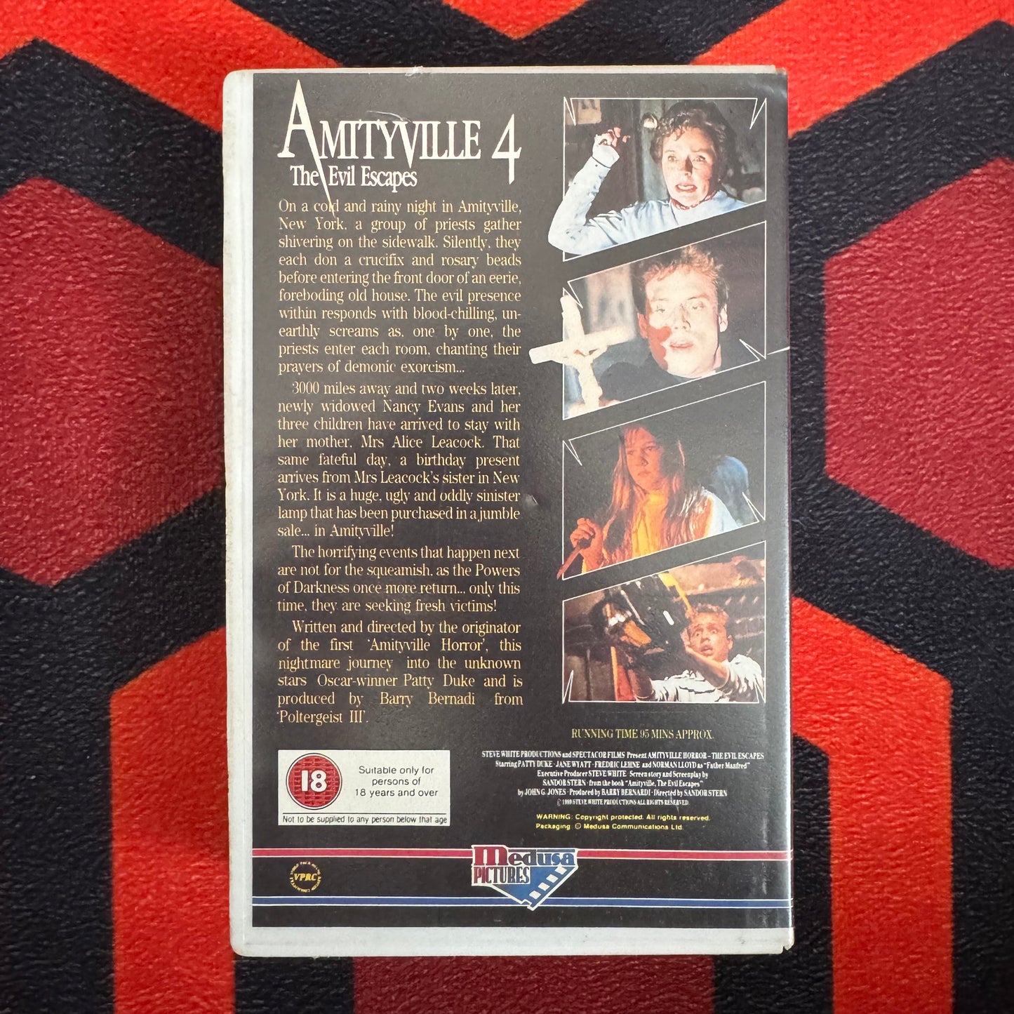 Amityville 4 Ex Rental VHS Video (1989) MO179