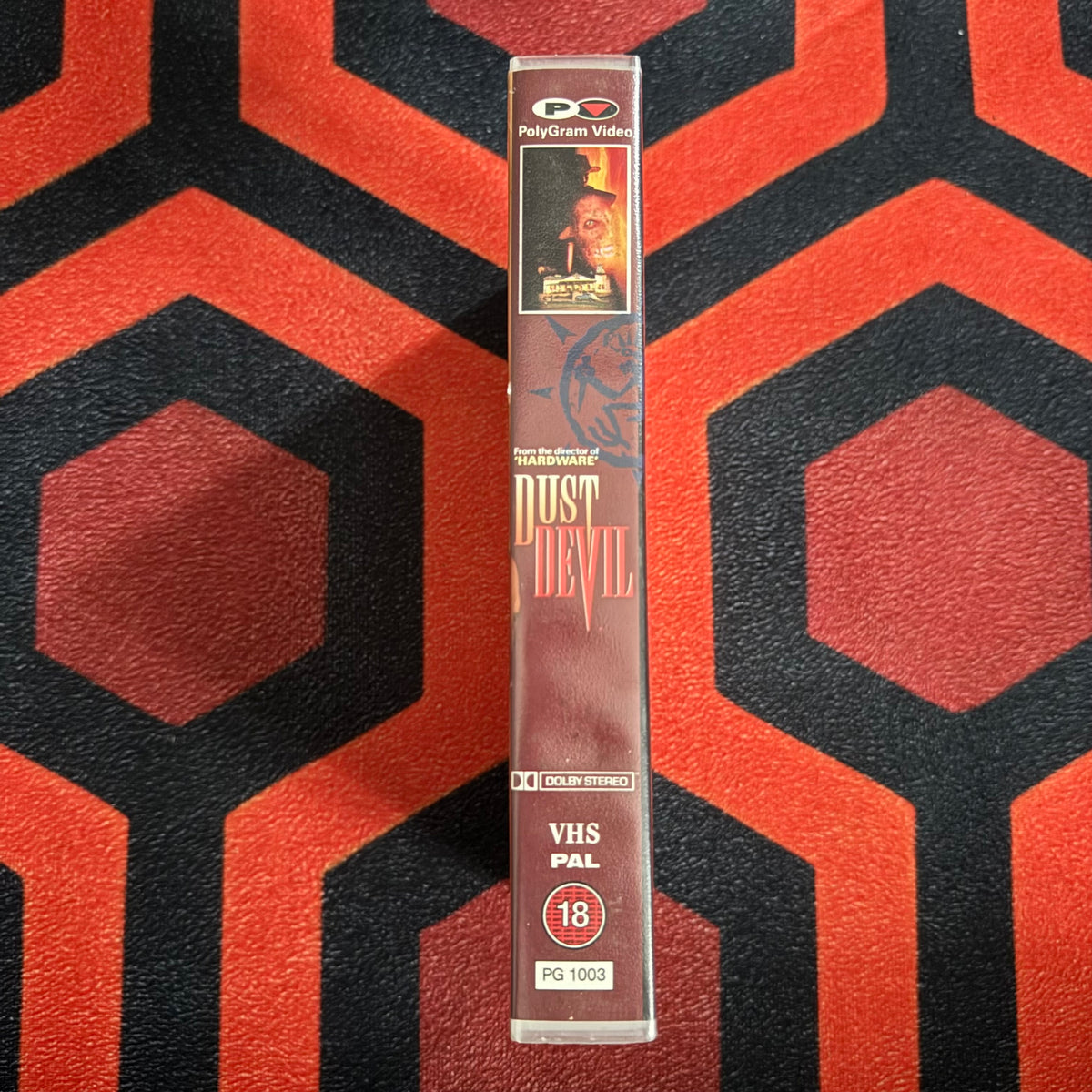 Dust Devil Ex Rental VHS Video (1992) PG1003