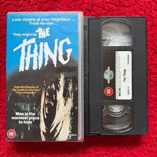 The Thing VHS Video (1982) 449113