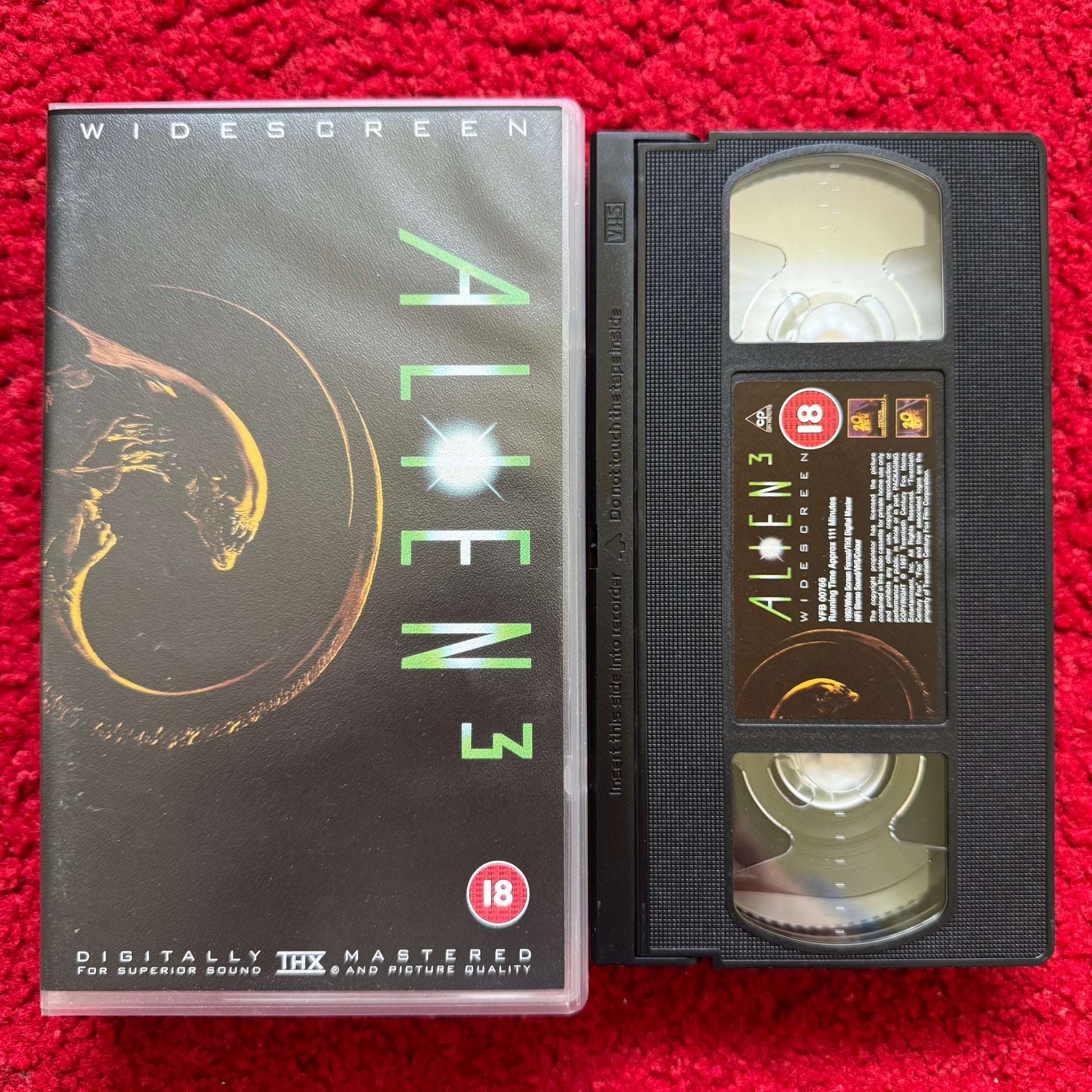 Alien 3 VHS Video (1992) 5593CW – Horror Stock