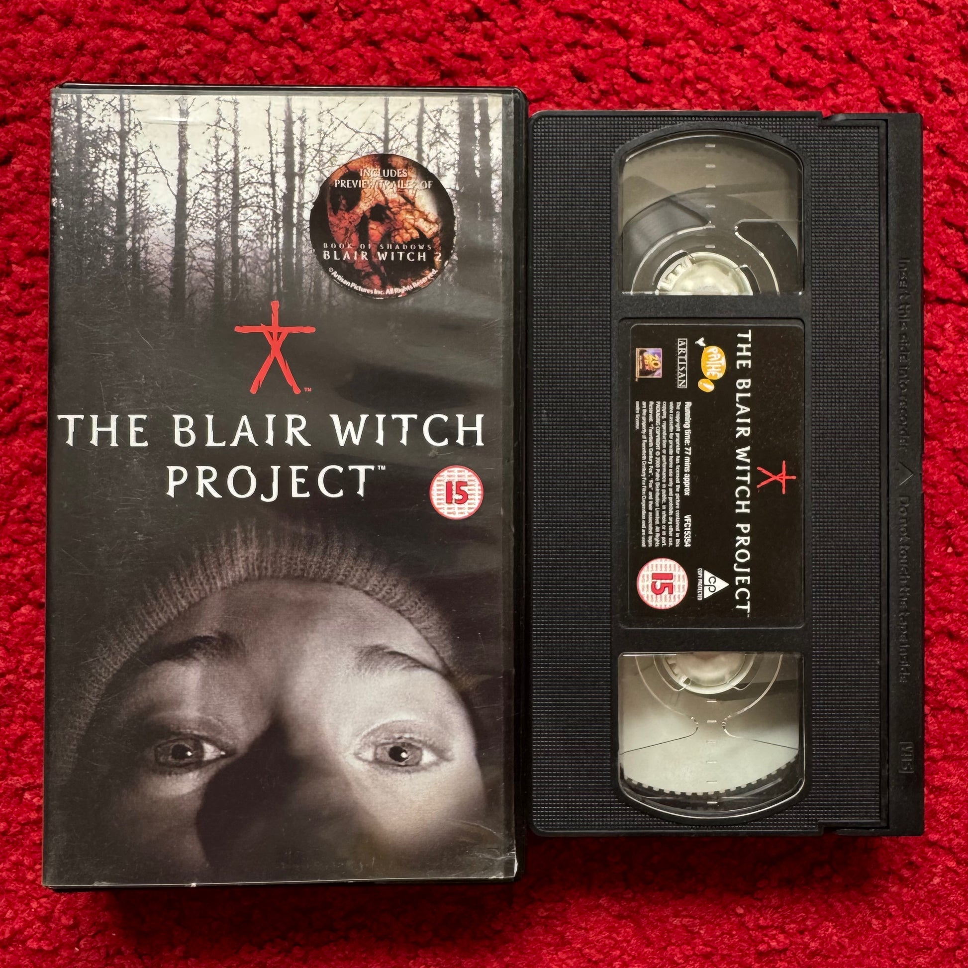 The Blair Witch Project VHS Video (1999) P8994S