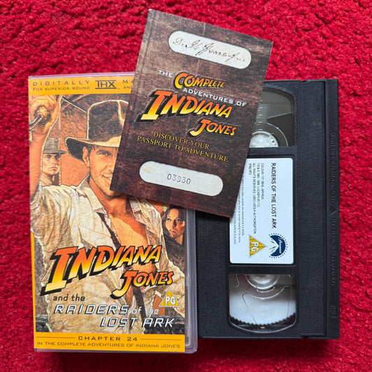 Indiana Jones And The Raiders Of The Lost Ark VHS Video (1981) VHR4389