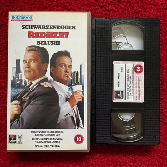 Red Heat VHS Video (1988) CVR21622