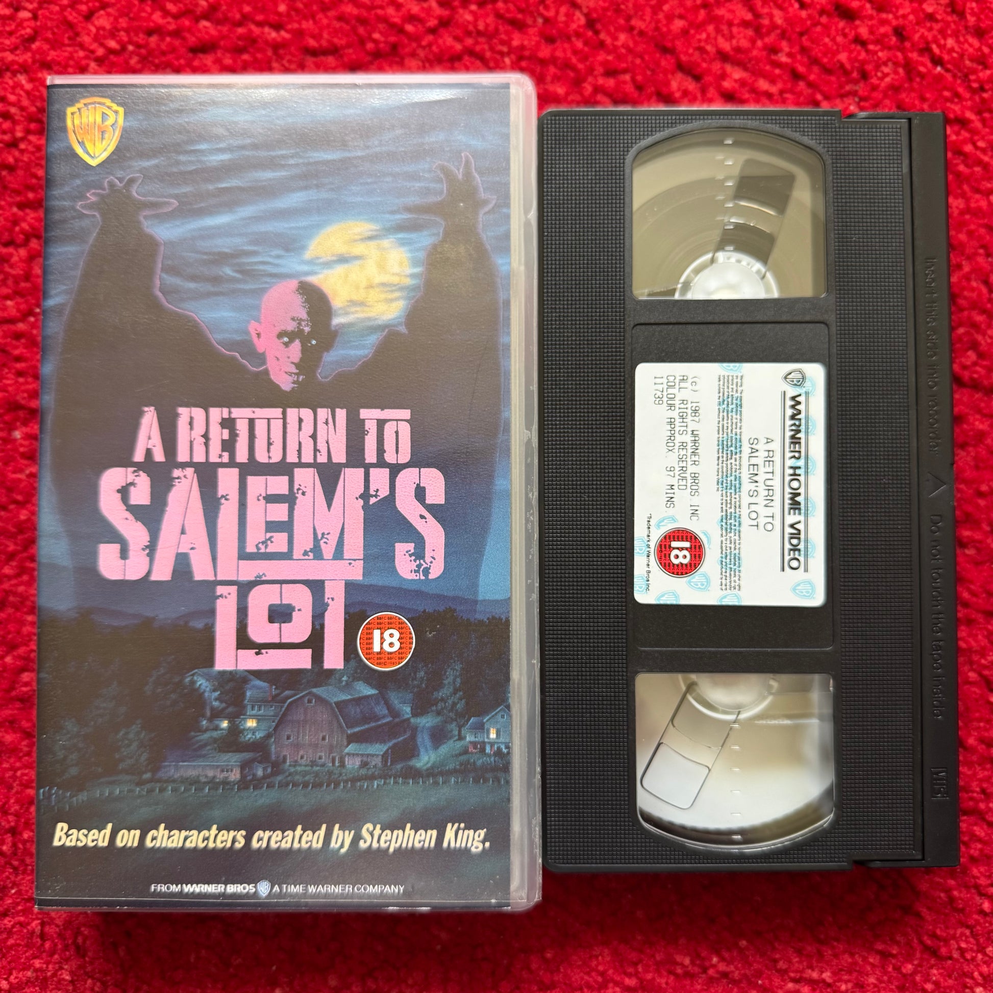 A Return To Salem's Lot VHS Video (1987) PES11739