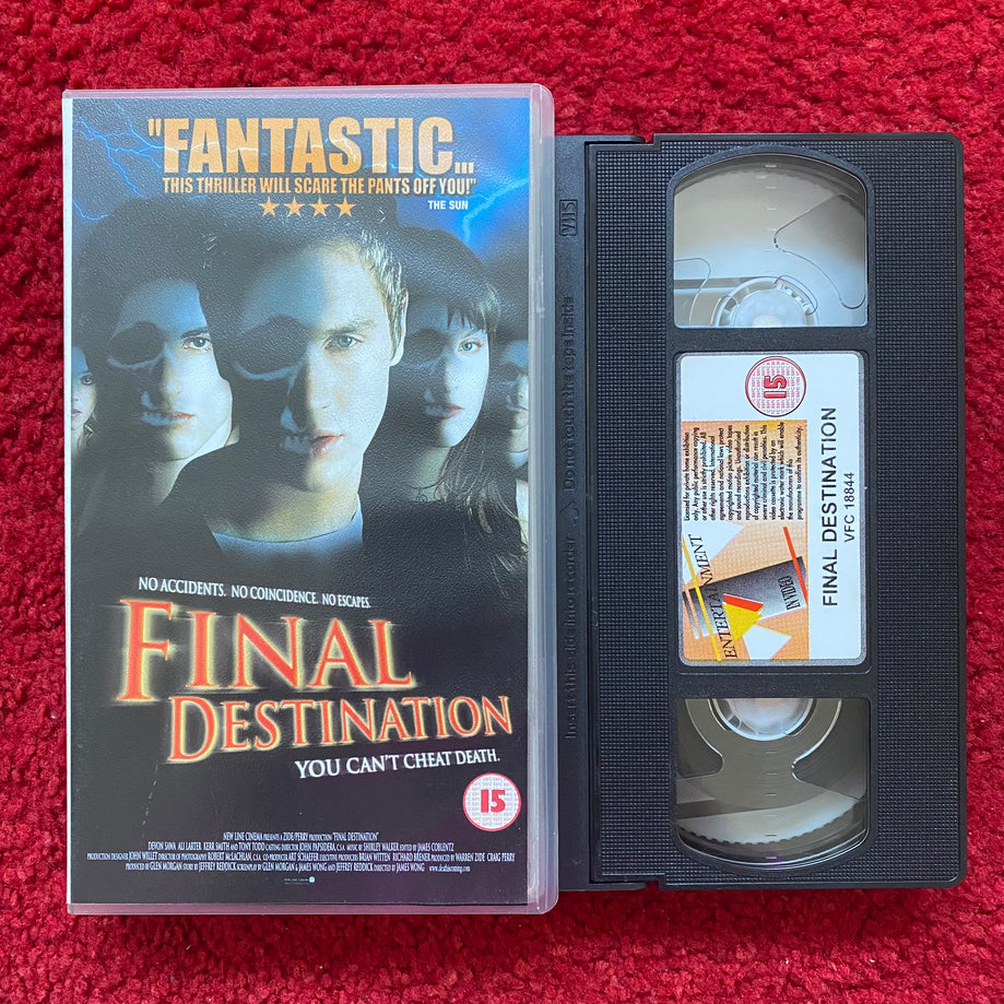Final Destination VHS Video (2000) EVS1399