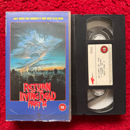 Return Of The Living Dead Part II VHS Video (1987) 0834983G