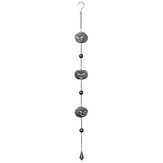 Alchemy Gothic Pumpkin Skull Hanging Decoration (HD16)