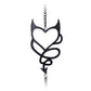 Alchemy Gothic Devil Heart Hanging Decoration (HD19)