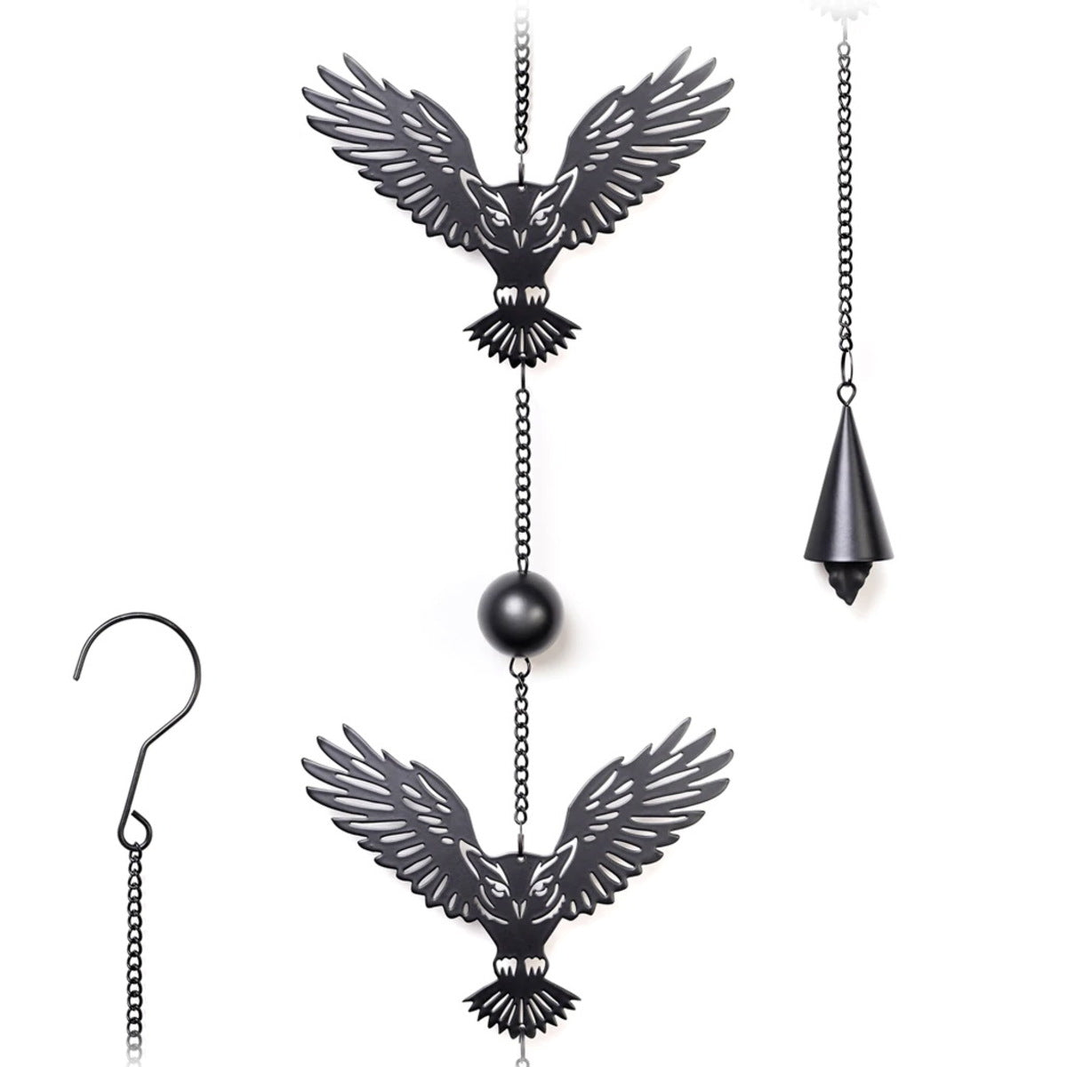 Alchemy Gothic Night Owl Hanging Decoration (HD22)