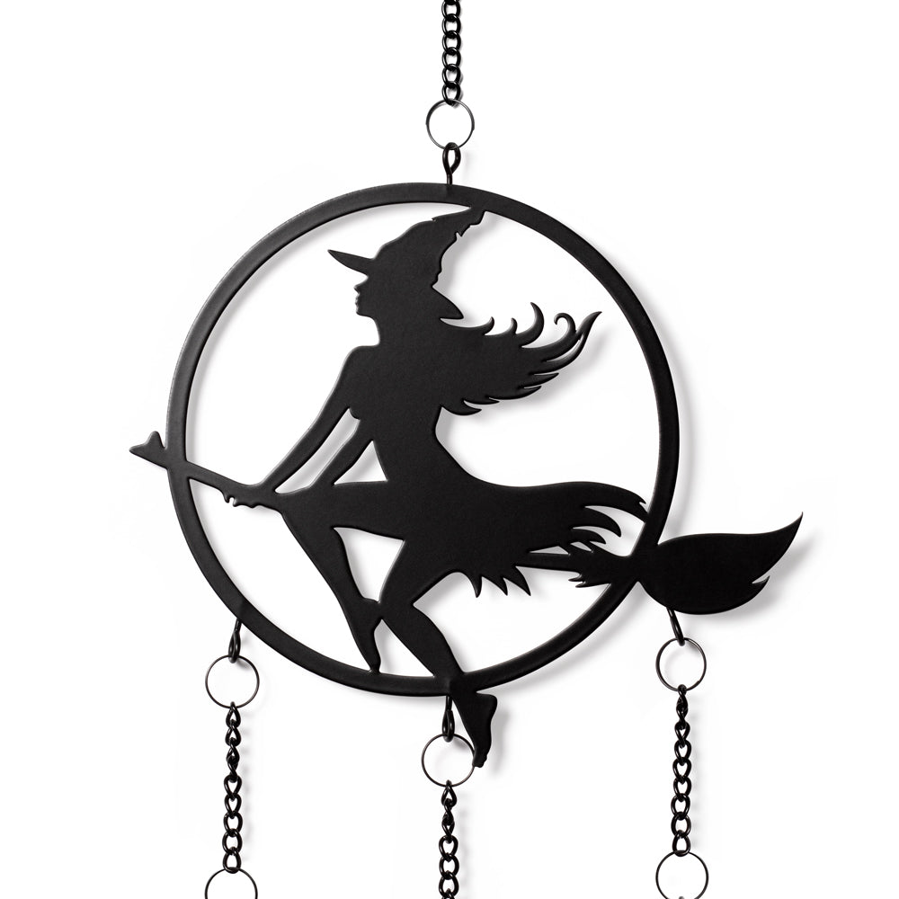 Alchemy Gothic Witch by Moonlight Hanging Decoration (HD29)