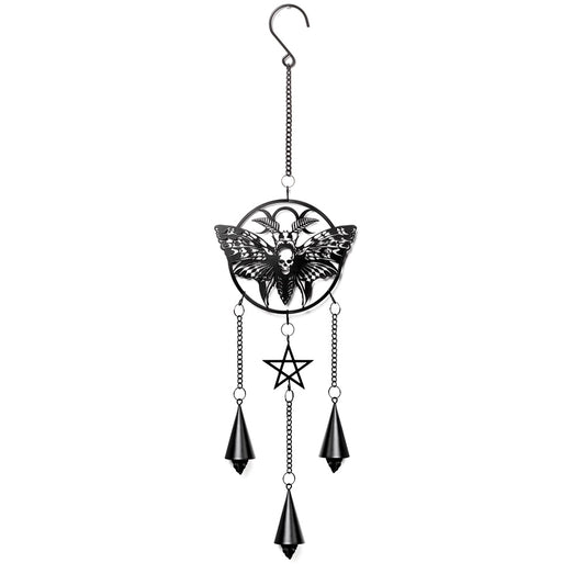 Alchemy Gothic Death's Head Moth Hanging Decoration (HD31)