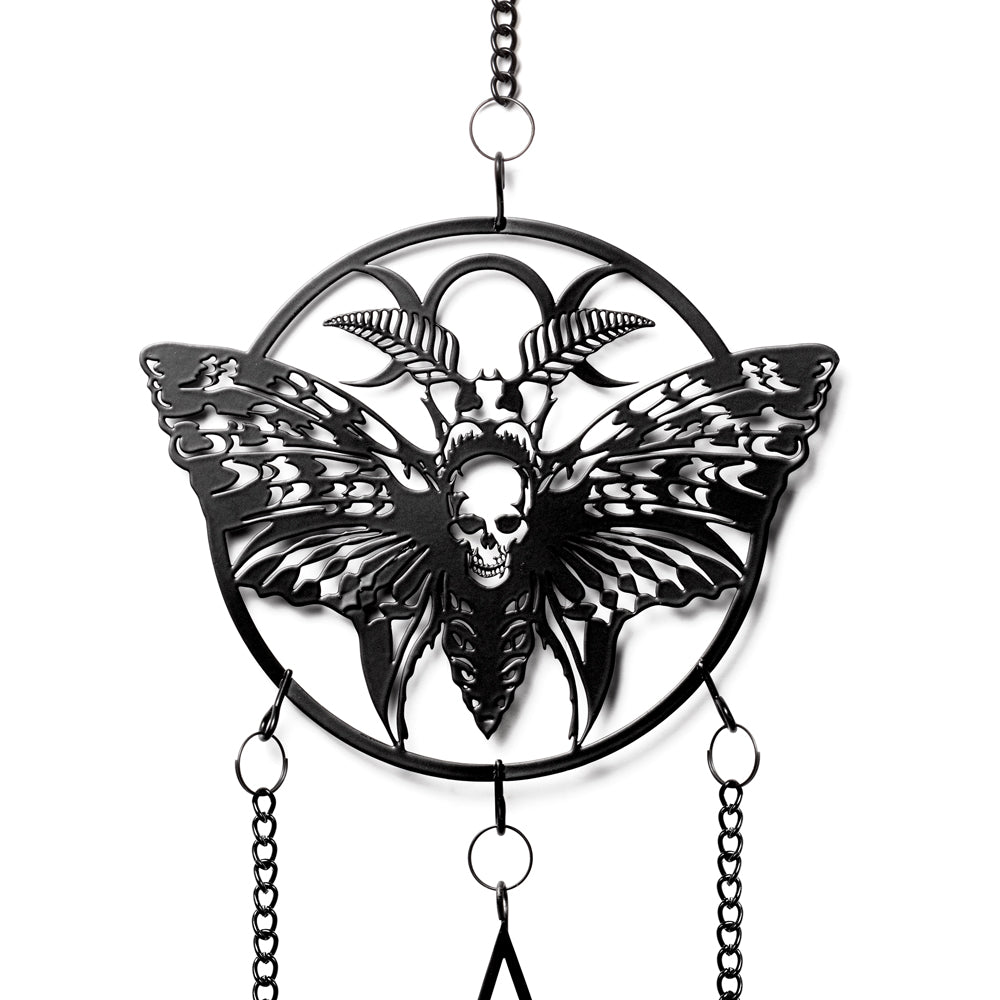Alchemy Gothic Death's Head Moth Hanging Decoration (HD31)