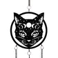 Alchemy Gothic Celestial Cat Hanging Decoration (HD34)