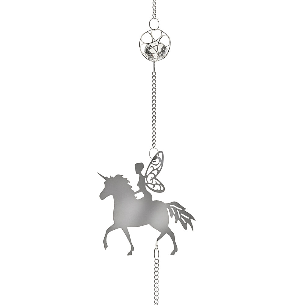 Alchemy Gothic Crystal Fairy Unicorn Hanging Decoration (HD4)