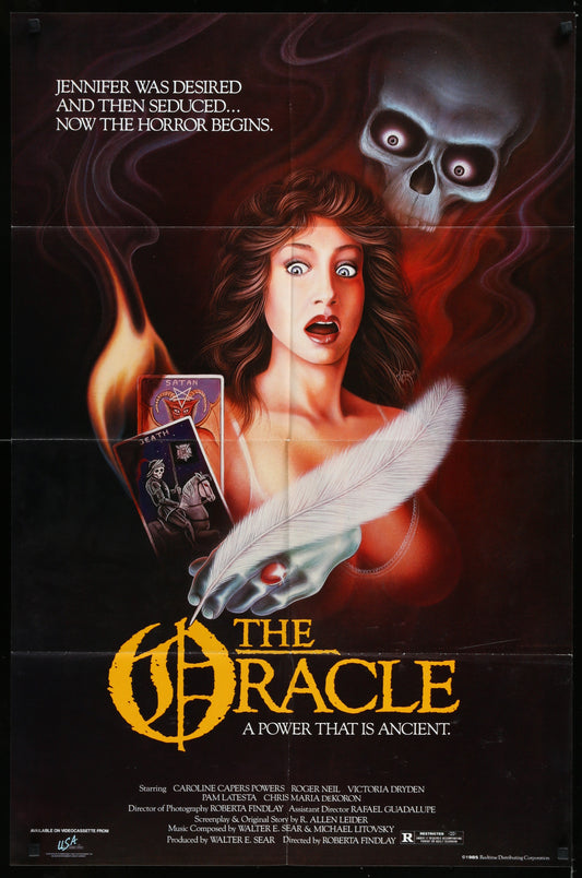 The Oracle (1985) Original US Video Poster