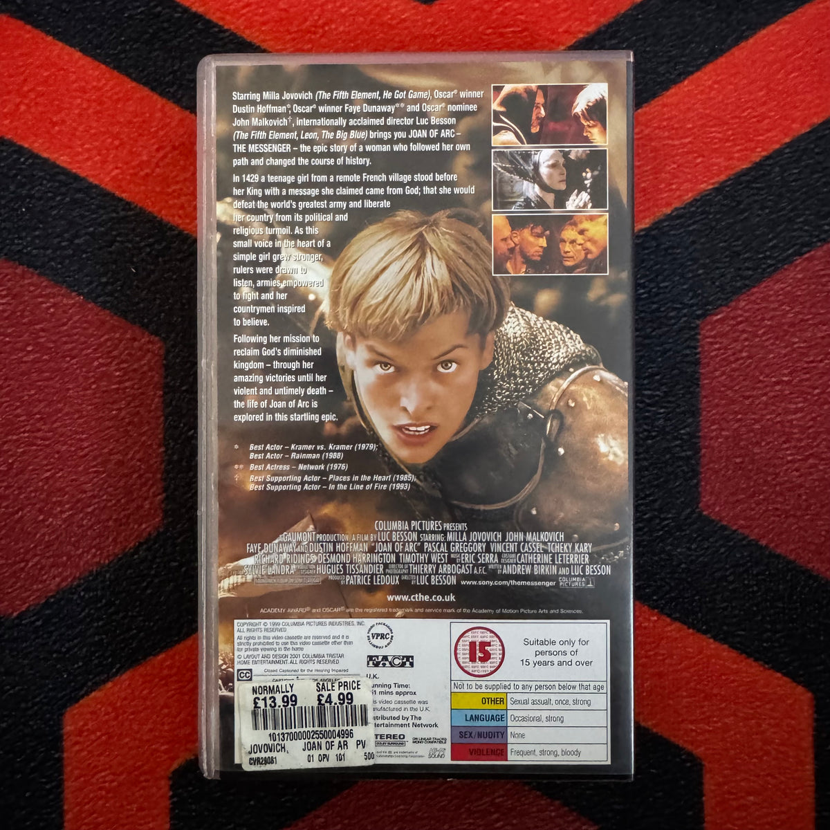 Joan of Arc VHS Video (1999) CVR29081 - NEW & SEALED