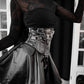 Dark in Lia Punk Love Patent Leather Waist Corset with Metal Accents - Size UK 18 Left Only!