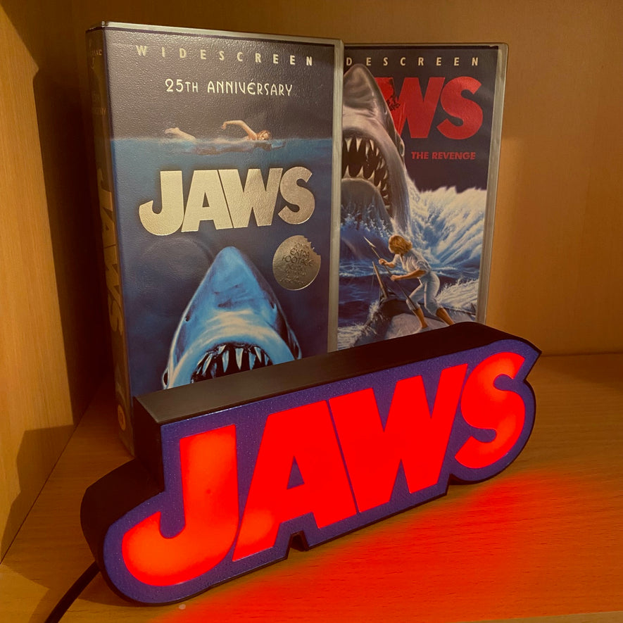 Jaws Horror Movie LED Light Sign – Horror Stock
