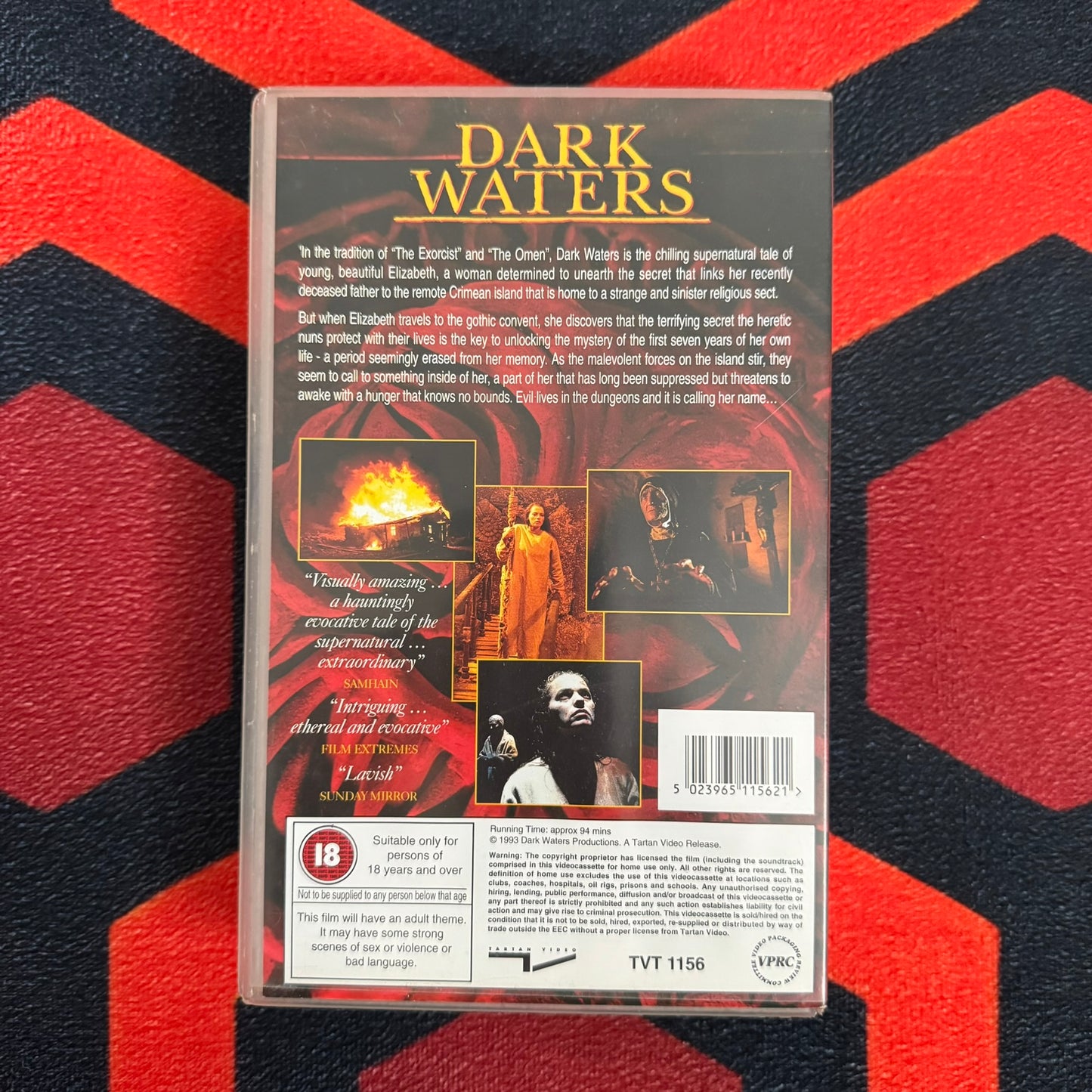 Dark Waters Ex Rental VHS Video (1993) TVT1156