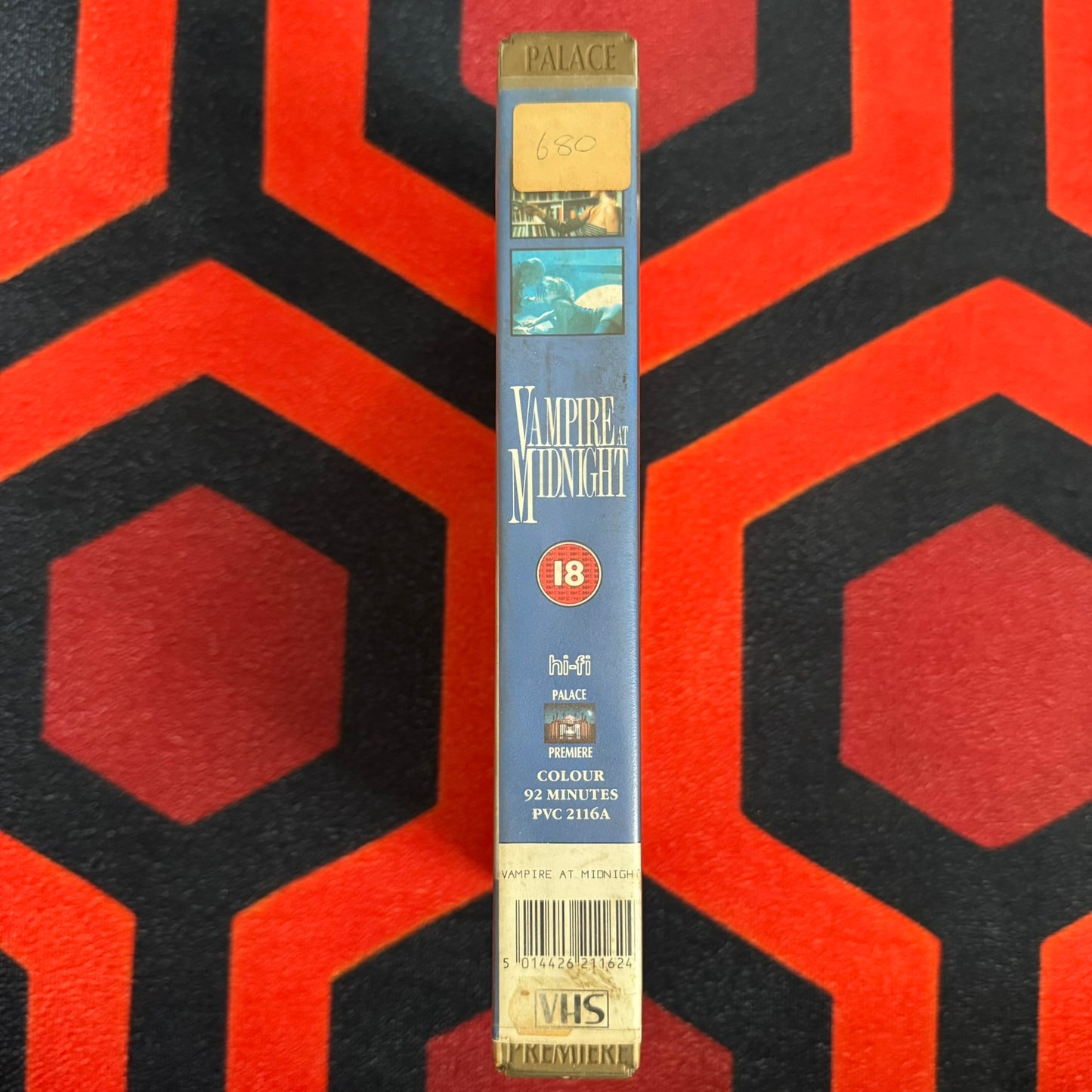 Vampire at Midnight Ex Rental VHS Video (1988) PVC2116A