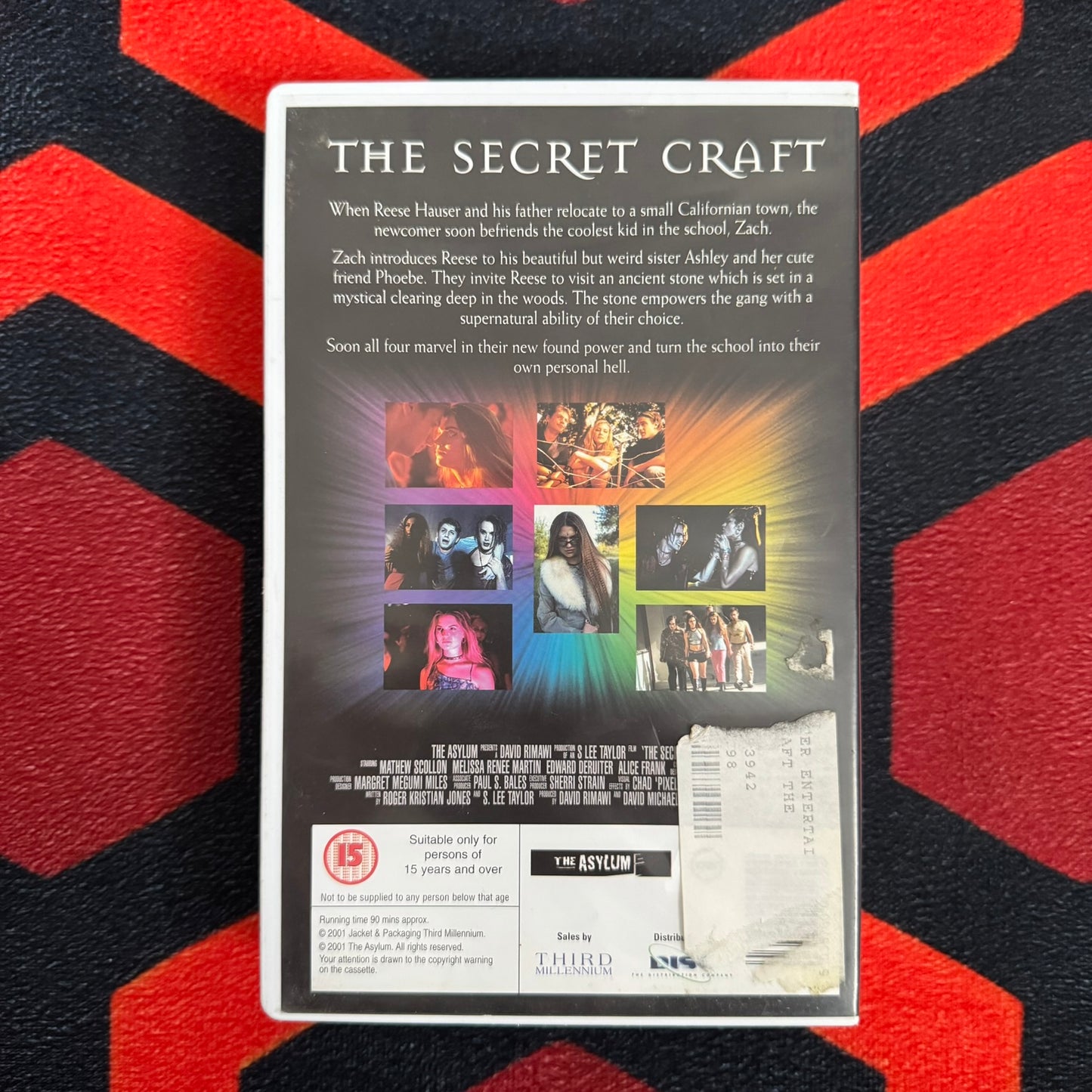 The Secret Craft Ex Rental VHS Video (2001) WLF2010