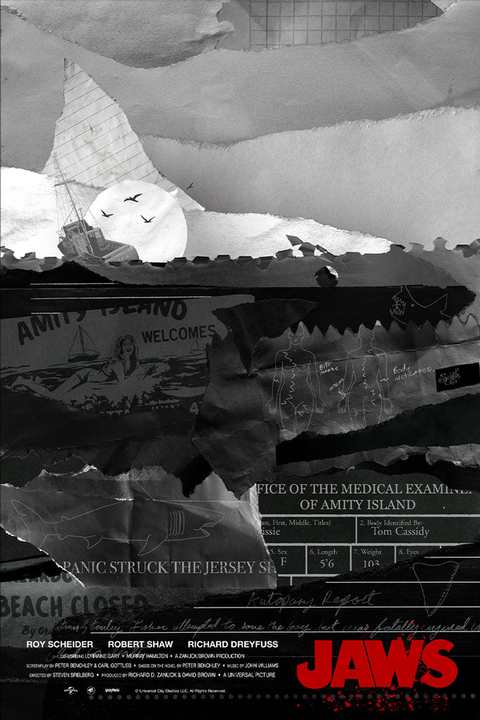 Jaws Horror Poster