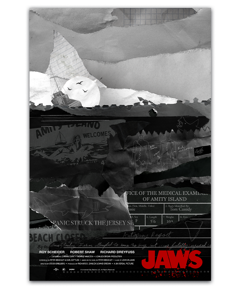Jaws Horror Poster