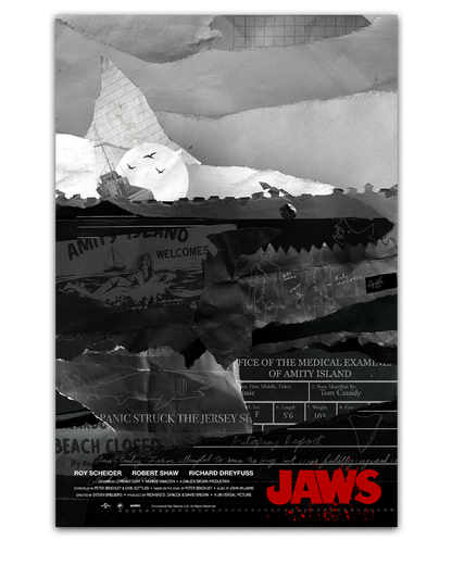 Jaws Horror Poster