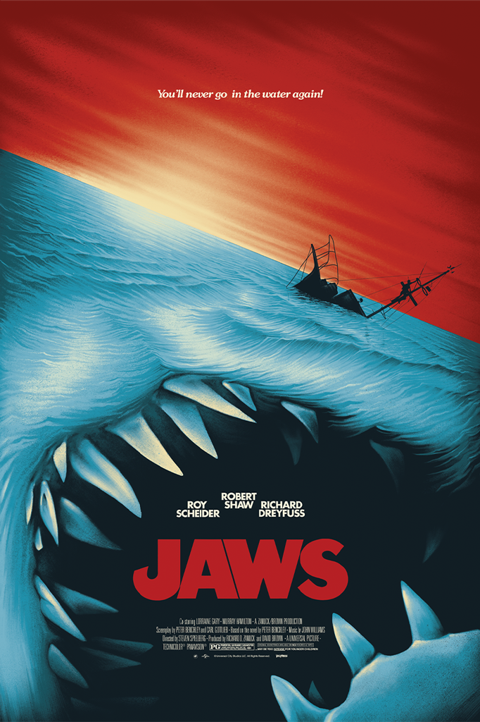 Jaws Horror Poster