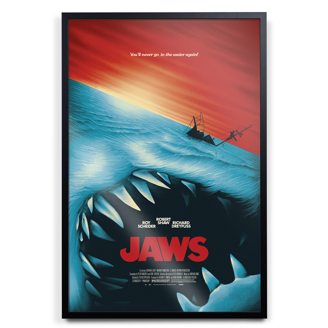 Jaws Horror Poster