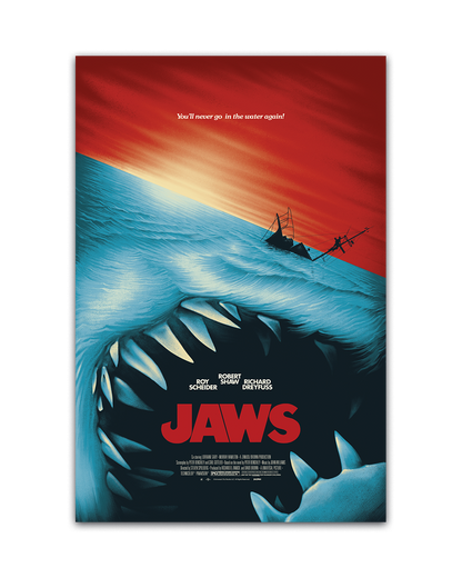 Jaws Horror Poster