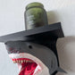 Jaws Shark Wall Shelf Mount Display - Unique Horror Decor Gift