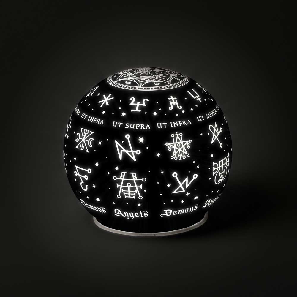Alchemy Gothic Angels & Demons Globe Light (LED1)