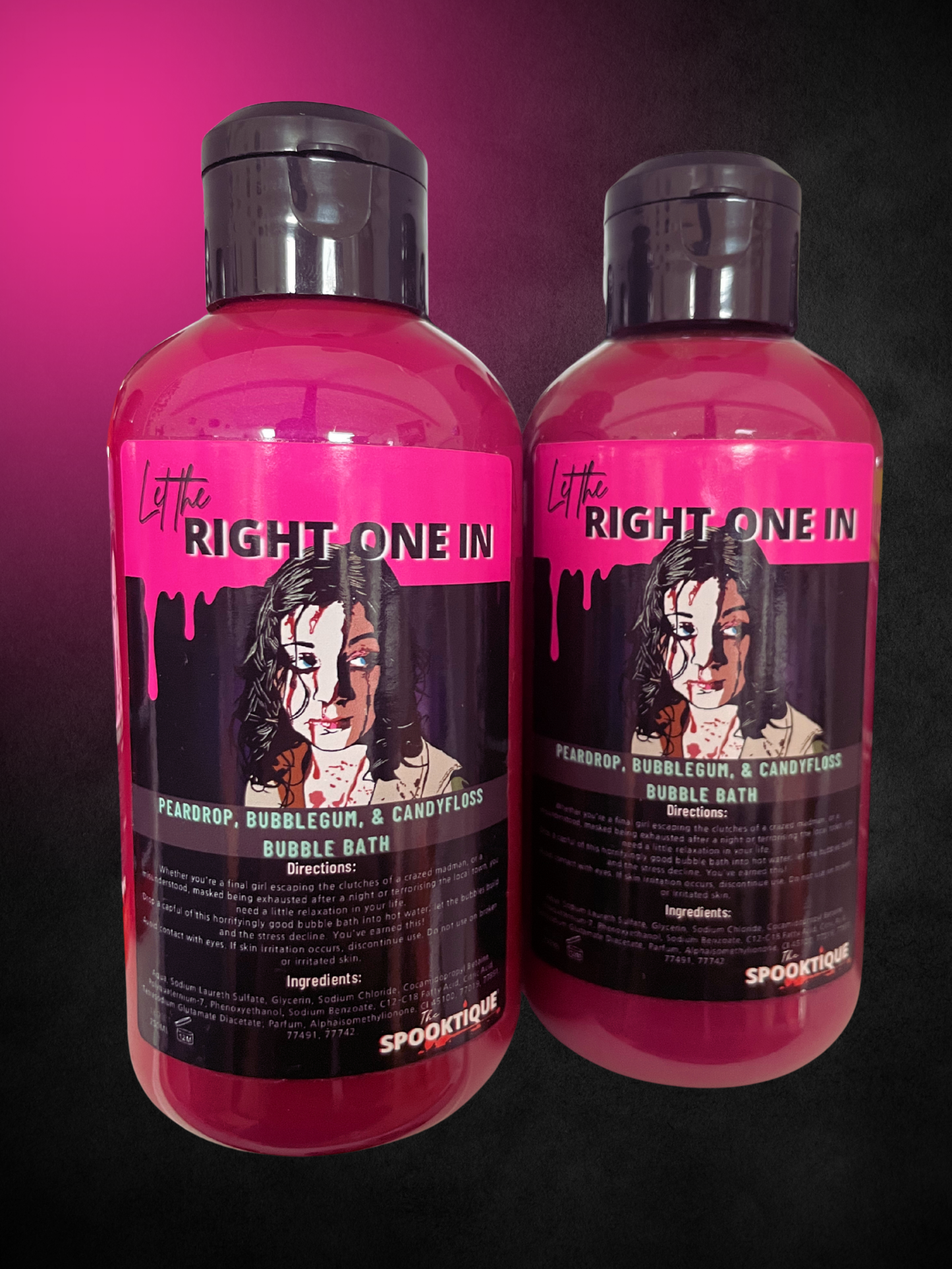 Let the Right One In Bubble Bath - Peardrop, Bubblegum, & Candyfloss