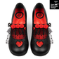 Chocolaticas® Melancholy – Gothic Rose & Lace Mid Heels