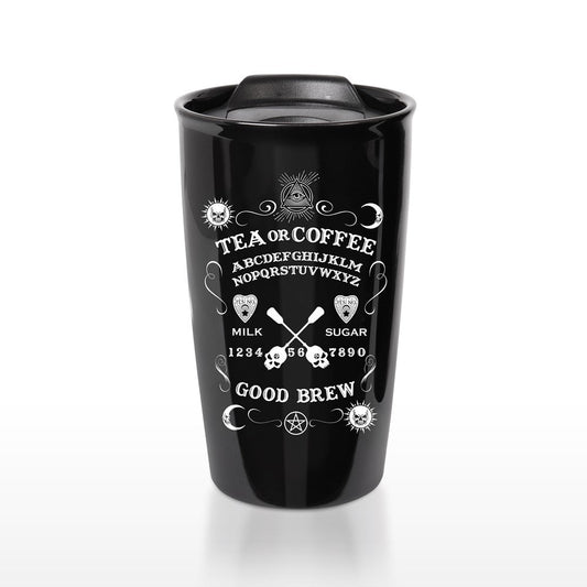 Alchemy Gothic Ouija - Good Brew Travel Mug (MRDWM10)